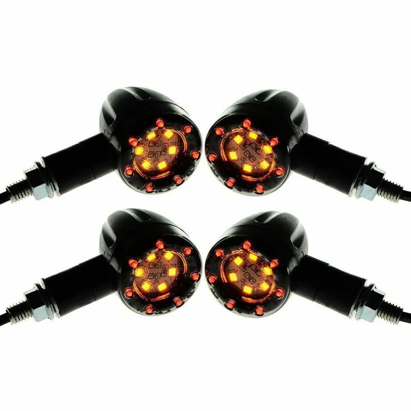 2pcs Universal Motorcycle Bike LED Turn Signal Indicators Universal Blinkers Flashers Indicator Light Quality
2pcs Universal Motorcycle Bike LED Turn Signal Indicators Universal Blinkers Flashers Indicator Light Quality