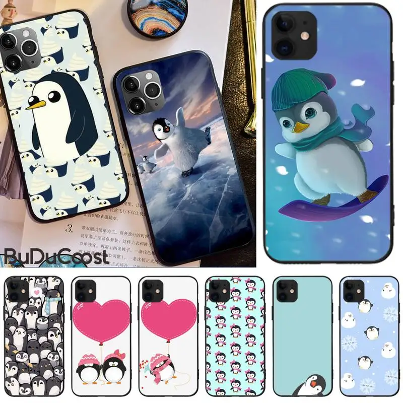 Jomy Cute Lovely Penguin Custom Photo Soft Phone Case For iphone 5C 5 6 6s plus 7 8 SE 7 8 plus X XR XS MAX 11 Pro Max Cover
Jomy Cute Lovely Penguin Custom Photo Soft Phone Case For iphone 5C 5 6 6s plus 7 8 SE 7 8 plus X XR XS MAX 11 Pro Max Cover
