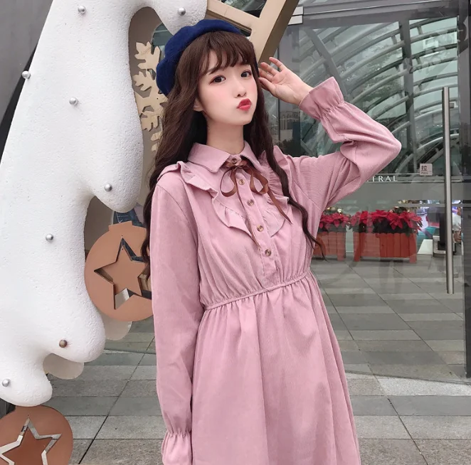Missy Vintage Inspired Women Outfits Cosplay Girl Bow Long trumpet Sleeve Dress Sweet Retro Gothic Lolita Dress
Missy Vintage Inspired Women Outfits Cosplay Girl Bow Long trumpet Sleeve Dress Sweet Retro Gothic Lolita Dress