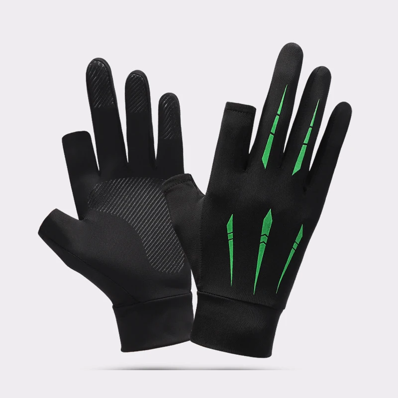 Spring Summer Thin Sunscreen Glove For Men Running Cycling Fitness Antislip Outdoor Driving Two Finger Sport Fishing Lady Gloves
Spring Summer Thin Sunscreen Glove For Men Running Cycling Fitness Antislip Outdoor Driving Two Finger Sport Fishing Lady Gloves