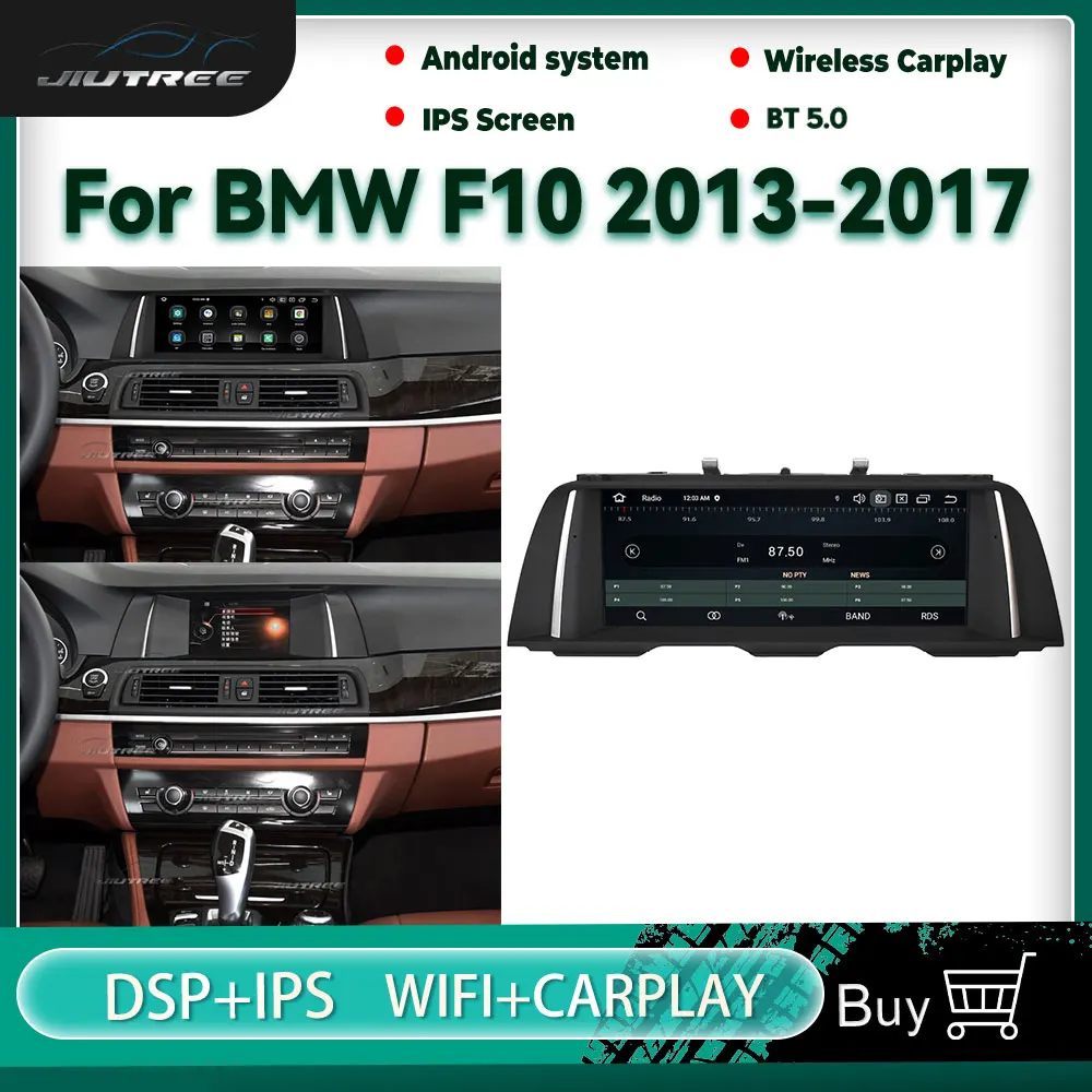 10.25 inch Android 10 Car Radio For BMW F10 2013-2017 GPS Navigation Multimedia DVD Player Auto Stereo Audio Receiver Head Unit
10.25 inch Android 10 Car Radio For BMW F10 2013-2017 GPS Navigation Multimedia DVD Player Auto Stereo Audio Receiver Head Unit