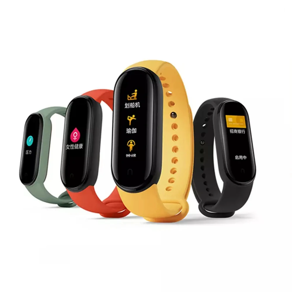 Оригинальный браслет Xiaomi Mi Band 5, 4 цвета, пульсометр, фитнес-трекер, спортивный браслет с Bluetooth, экран Mi Band 5
Оригинальный браслет Xiaomi Mi Band 5, 4 цвета, пульсометр, фитнес-трекер, спортивный браслет с Bluetooth, экран Mi Band 5