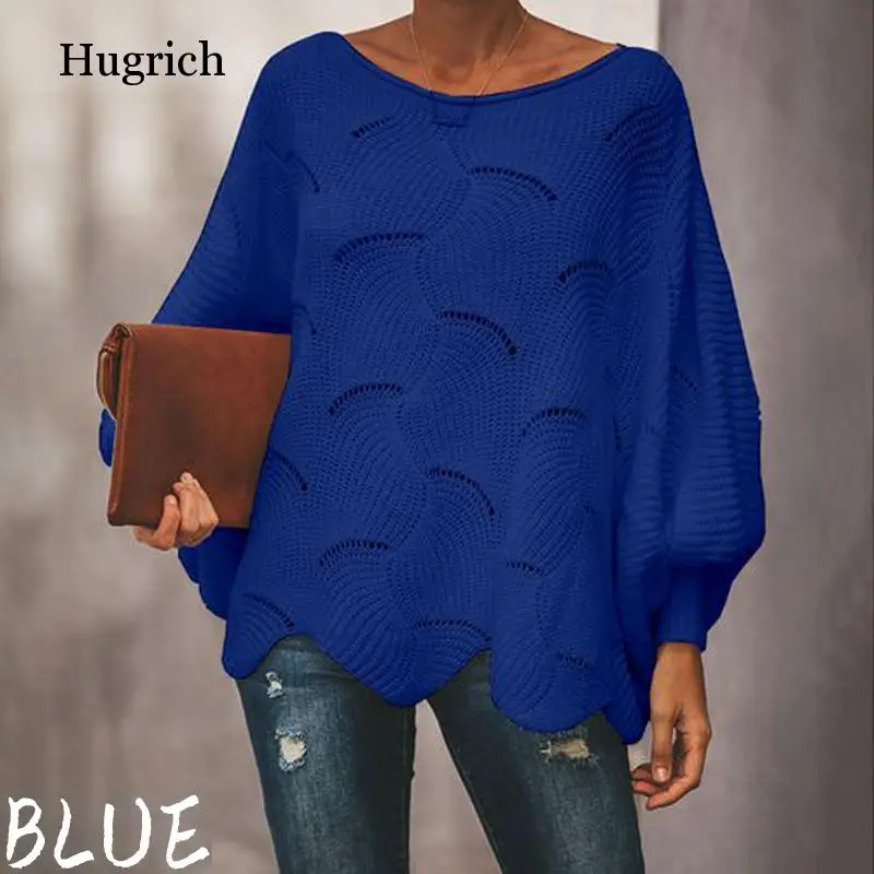 Fashion Hollow Out Women Sweaters Casual Femme Knitwear Sweaters Lantern Sleeve O Neck Loose Ruffle Women Pullover
Fashion Hollow Out Women Sweaters Casual Femme Knitwear Sweaters Lantern Sleeve O Neck Loose Ruffle Women Pullover