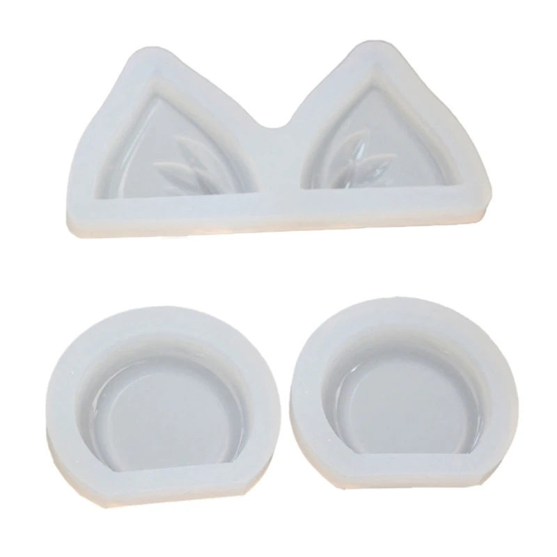 Crystal Epoxy Mold Cat Ears Bear Ears Hair Accessories Hairpin DIY Cute Moe Mold 2-piece Set
Crystal Epoxy Mold Cat Ears Bear Ears Hair Accessories Hairpin DIY Cute Moe Mold 2-piece Set