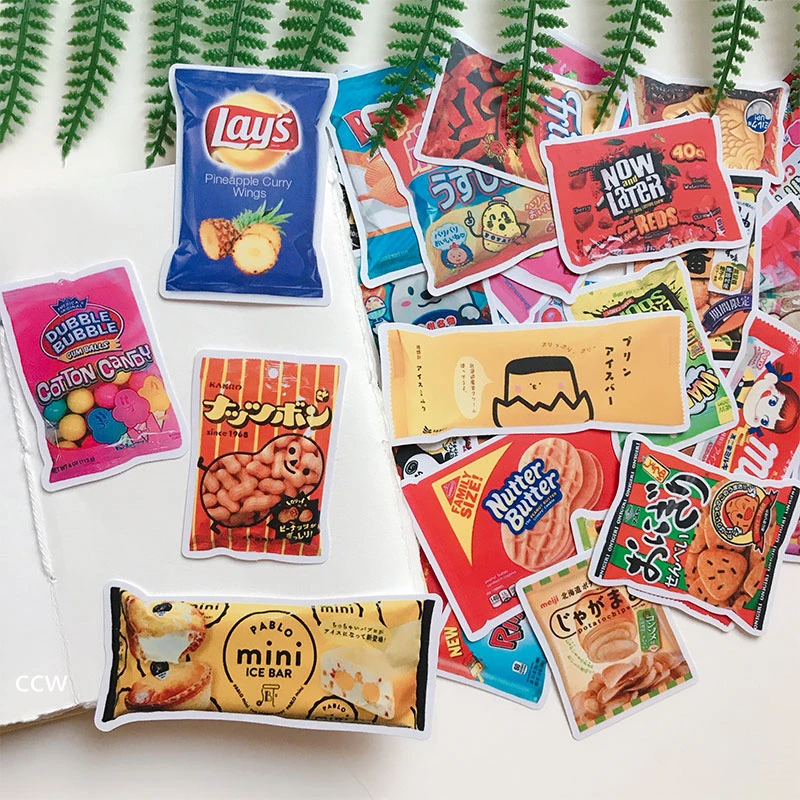 20PCS Cute Snack Stickers DIY scrapbook base collage mobile computer diary happy plan gift sealing decoration stickers
20PCS Cute Snack Stickers DIY scrapbook base collage mobile computer diary happy plan gift sealing decoration stickers