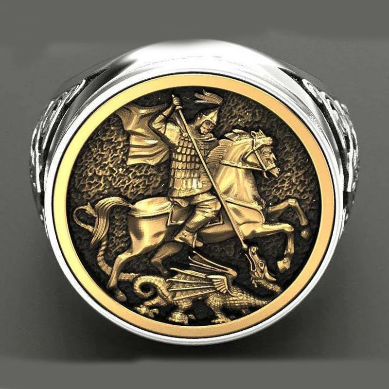 Nordic mythology men domineering knight multicolor finger link day gift party jewelry wholesale
Nordic mythology men domineering knight multicolor finger link day gift party jewelry wholesale