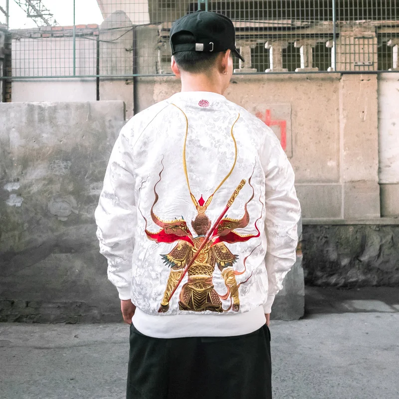 AreMoMuWha Chinese Style 2019 Autumn New Hoodies Men's Jacket Embroidery Youth Long Sleeve Pullover Shirt Men Hoodies Men QX1313
AreMoMuWha Chinese Style 2019 Autumn New Hoodies Men's Jacket Embroidery Youth Long Sleeve Pullover Shirt Men Hoodies Men QX1313