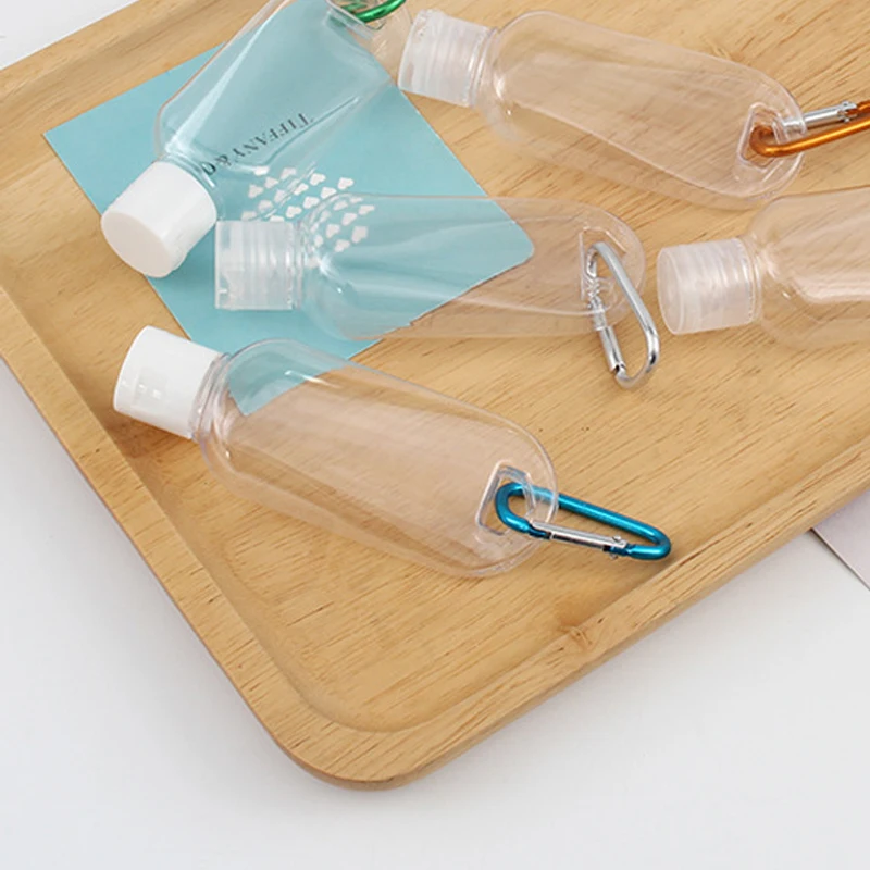 1PC 50ml Reusable Portable Mini Size Alcohol Spray Bottle Hand Sanitizer Travel Small Size Holder Hook Keychain Carrier New
1PC 50ml Reusable Portable Mini Size Alcohol Spray Bottle Hand Sanitizer Travel Small Size Holder Hook Keychain Carrier New