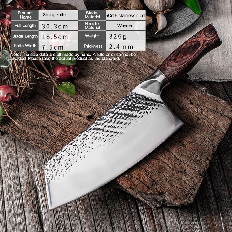 IGOODS Handmade Forged Kitchen Chef Knife German Steel Cooking Slicing Knives Meat Vegetable Cutter Tool Kitchen Chopper Cleaver
IGOODS Handmade Forged Kitchen Chef Knife German Steel Cooking Slicing Knives Meat Vegetable Cutter Tool Kitchen Chopper Cleaver