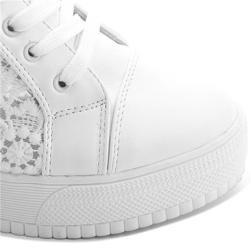 Fashion Wedge Women Footwear Height Increasing women Shoes Women's casual shoes Sneakers white black shoes women size 34-40
Fashion Wedge Women Footwear Height Increasing women Shoes Women's casual shoes Sneakers white black shoes women size 34-40