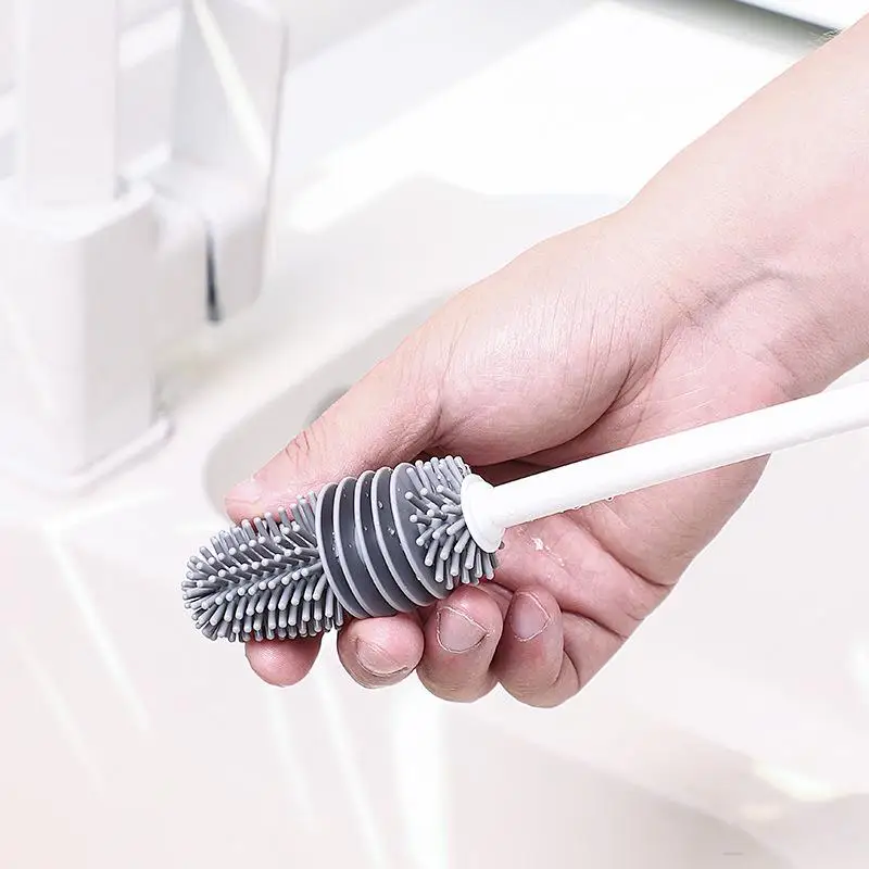 Long Handle Silicone Brush Milk Bottle Cleaning Brush Household Cups Cleaner Stains Remover
Long Handle Silicone Brush Milk Bottle Cleaning Brush Household Cups Cleaner Stains Remover