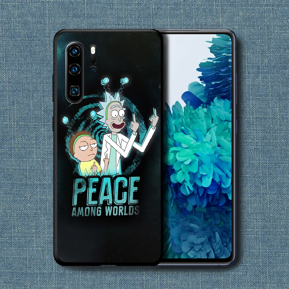 Rick Or Morty Phone Case For Huawei P Mate Smart 10 20 30 40 Lite Z 2019 Pro black Hoesjes Painting Bumper Tpu Waterproof Pretty
Rick Or Morty Phone Case For Huawei P Mate Smart 10 20 30 40 Lite Z 2019 Pro black Hoesjes Painting Bumper Tpu Waterproof Pretty
