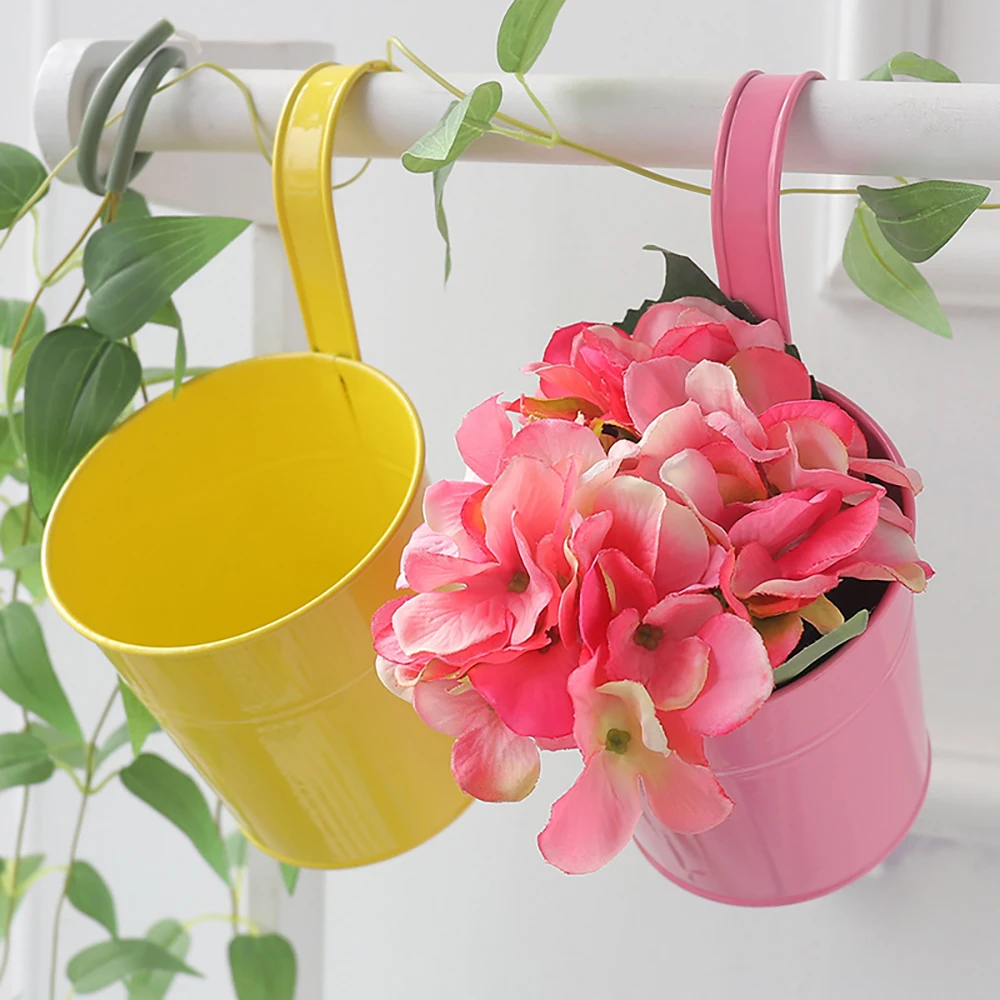 4Pc Garden Flower Pots Wall Hanging Bucket For Balcony Plants Pots Hanging Iron Flower Containers For Home Decoration Planting
4Pc Garden Flower Pots Wall Hanging Bucket For Balcony Plants Pots Hanging Iron Flower Containers For Home Decoration Planting