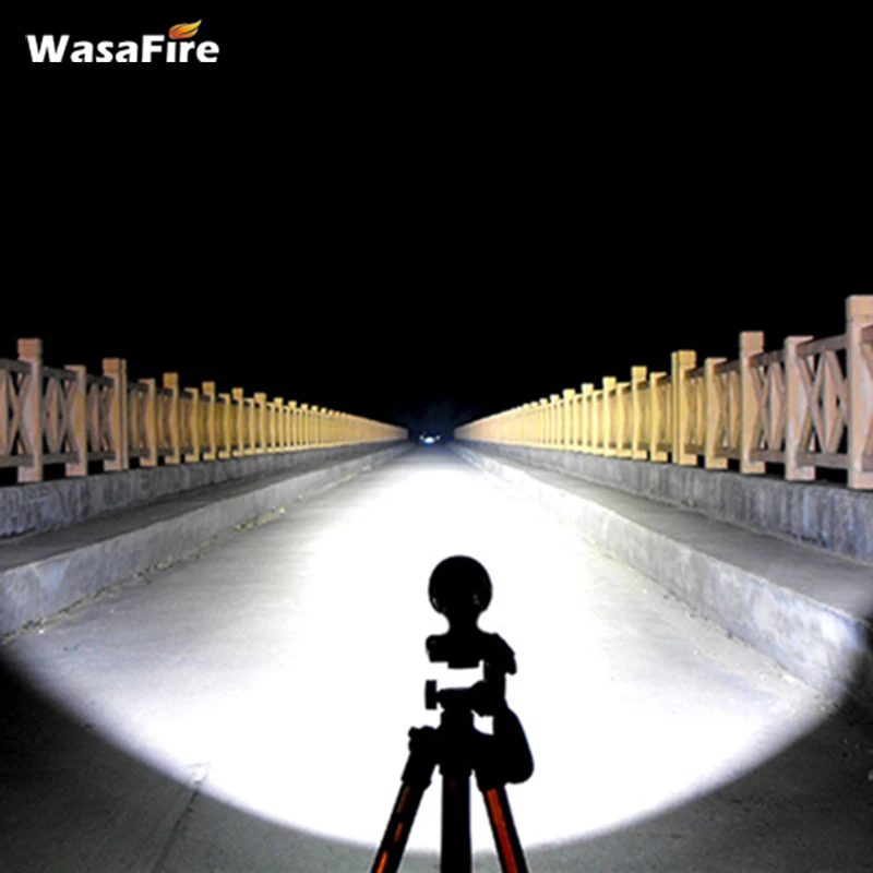 Wasafire Super Bright 6000LM XM-L2 LED Flashlight 5 Lighting Modes Led Torch C8 Lanterna With Pressure Switch for Bicycle Light
Wasafire Super Bright 6000LM XM-L2 LED Flashlight 5 Lighting Modes Led Torch C8 Lanterna With Pressure Switch for Bicycle Light