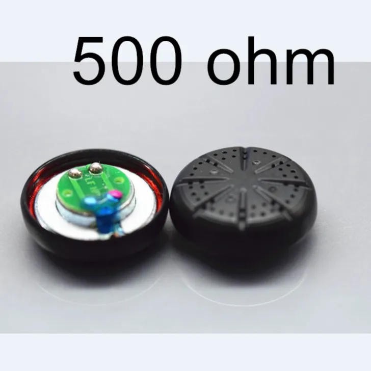 (1 пара) наушники вкладыши 15 4 мм MX500 с плоской головкой и сопротивлением 500