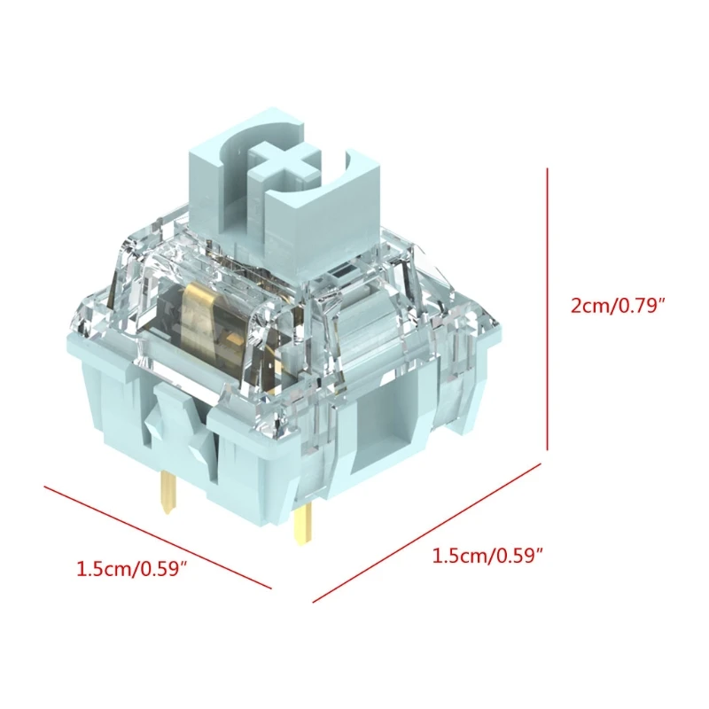 5pcs/pack TTC Bluish White Switch Linear Switches For Mechanical keyboard Switch
5pcs/pack TTC Bluish White Switch Linear Switches For Mechanical keyboard Switch