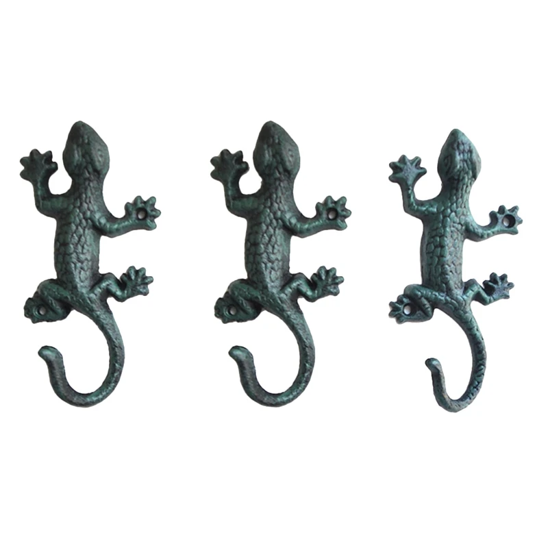 Set Of 3 Gecko Hook Metal Wall Mount Hook Leash Holder Coat Hat Hanger Cast Iron Garden Hook
Set Of 3 Gecko Hook Metal Wall Mount Hook Leash Holder Coat Hat Hanger Cast Iron Garden Hook