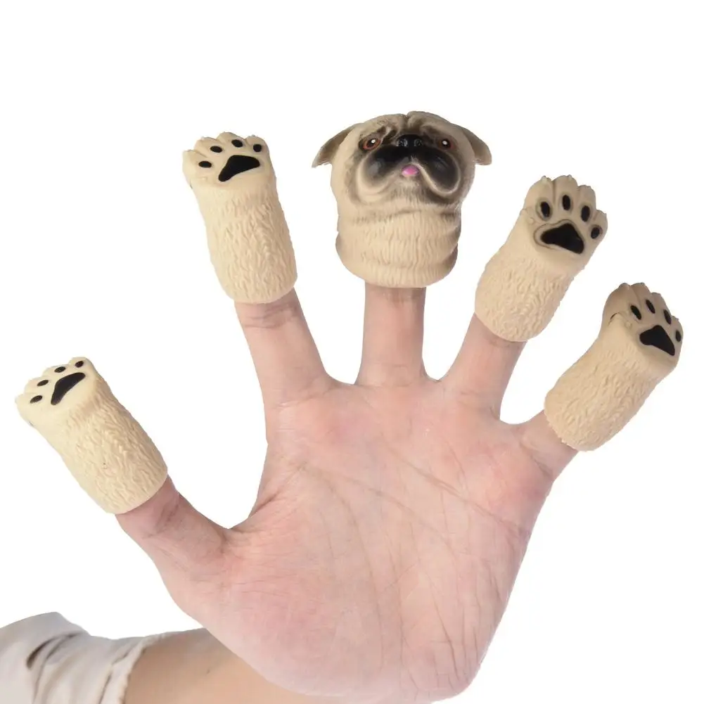 Finger Puppet Toy Cat Panda Pug - Cartoon Animal Finger Doll Cute Rubber Comfort Toy For Parent-child Game Play Bath Toys For
Finger Puppet Toy Cat Panda Pug - Cartoon Animal Finger Doll Cute Rubber Comfort Toy For Parent-child Game Play Bath Toys For