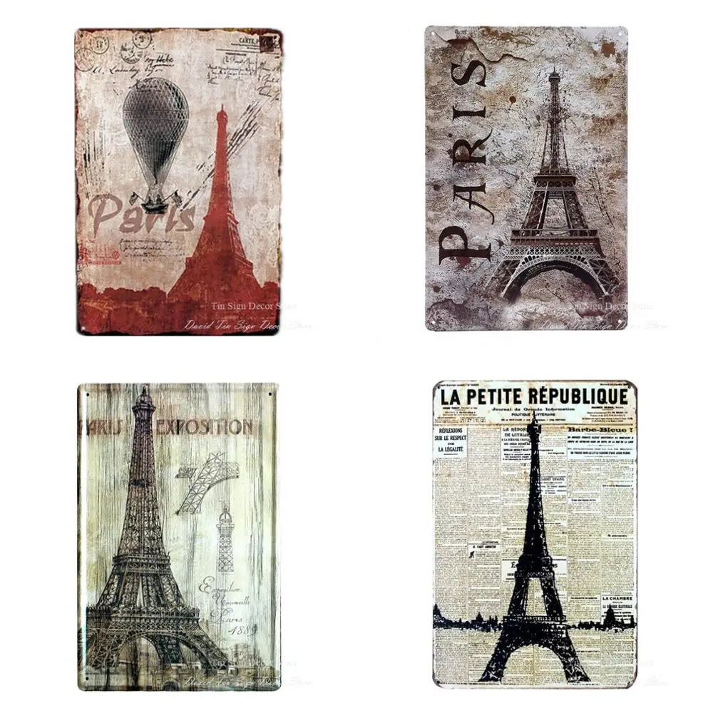 Shabby Wall Metal Tin Signs LA PETITE REPUBLIQU TOWER Bar Decoration Plaque Iron Bar pub home Metal Plaque Wall Decor for Bar
Shabby Wall Metal Tin Signs LA PETITE REPUBLIQU TOWER Bar Decoration Plaque Iron Bar pub home Metal Plaque Wall Decor for Bar