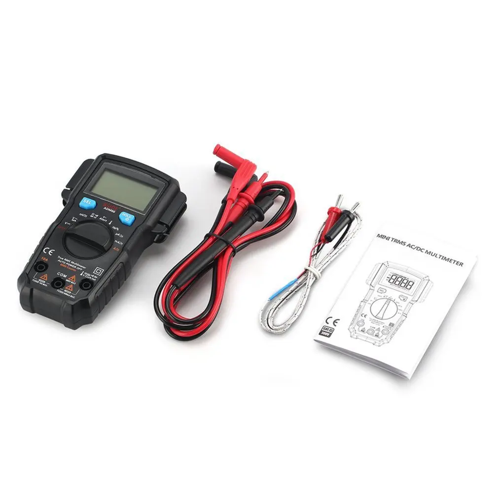 BSIDE ADM66 Mini Digital Multimeter 1999 Counts True RMS Auto Range AC/DC Volt Amp Ohm Diode NCV Continuity Tester Meter
BSIDE ADM66 Mini Digital Multimeter 1999 Counts True RMS Auto Range AC/DC Volt Amp Ohm Diode NCV Continuity Tester Meter