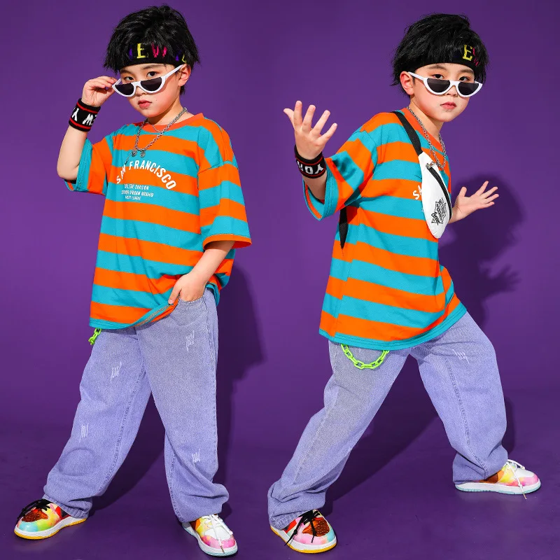 Boys Hip Hop Clothes Loose Summer Short Sleeves Tops Shorts Street Dancing Costume Childen's Day Performance Festival Outfit
Boys Hip Hop Clothes Loose Summer Short Sleeves Tops Shorts Street Dancing Costume Childen's Day Performance Festival Outfit