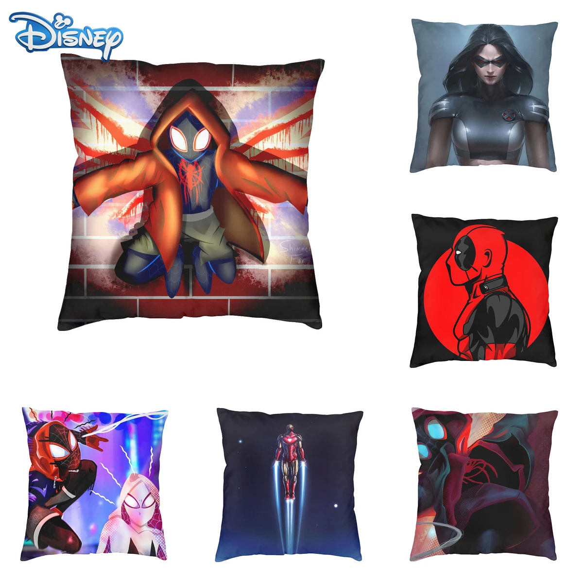 Disney Pillowcase 45x45 cm Spiderman,Captain America,hulk,iron Man Pillow Case Cartoon Anime The Avengers Figure Printing
Disney Pillowcase 45x45 cm Spiderman,Captain America,hulk,iron Man Pillow Case Cartoon Anime The Avengers Figure Printing