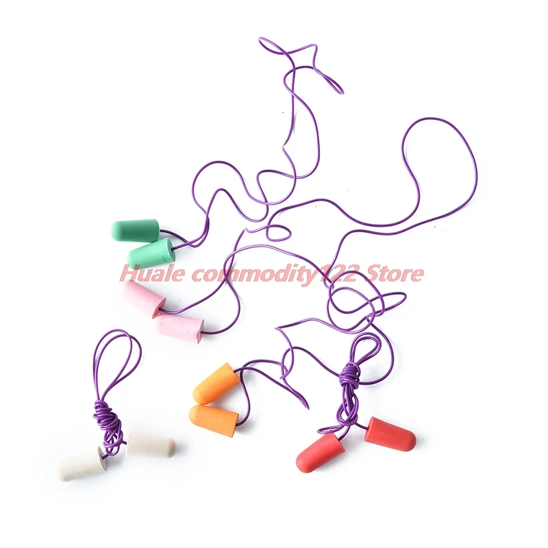 New New Stylish Soft Silicone Corded Ear Plugs Reusable Hearing Preservation Noise Reduction Earplugs Protective earmuffs
New New Stylish Soft Silicone Corded Ear Plugs Reusable Hearing Preservation Noise Reduction Earplugs Protective earmuffs