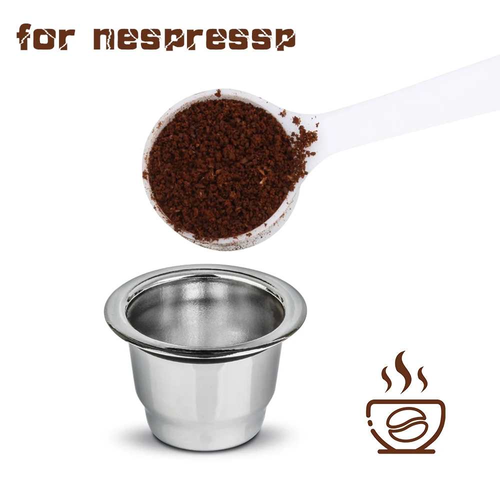 Капсула кофейная Nespresso из нержавеющей стали многоразовая фильтр для кофе капсула