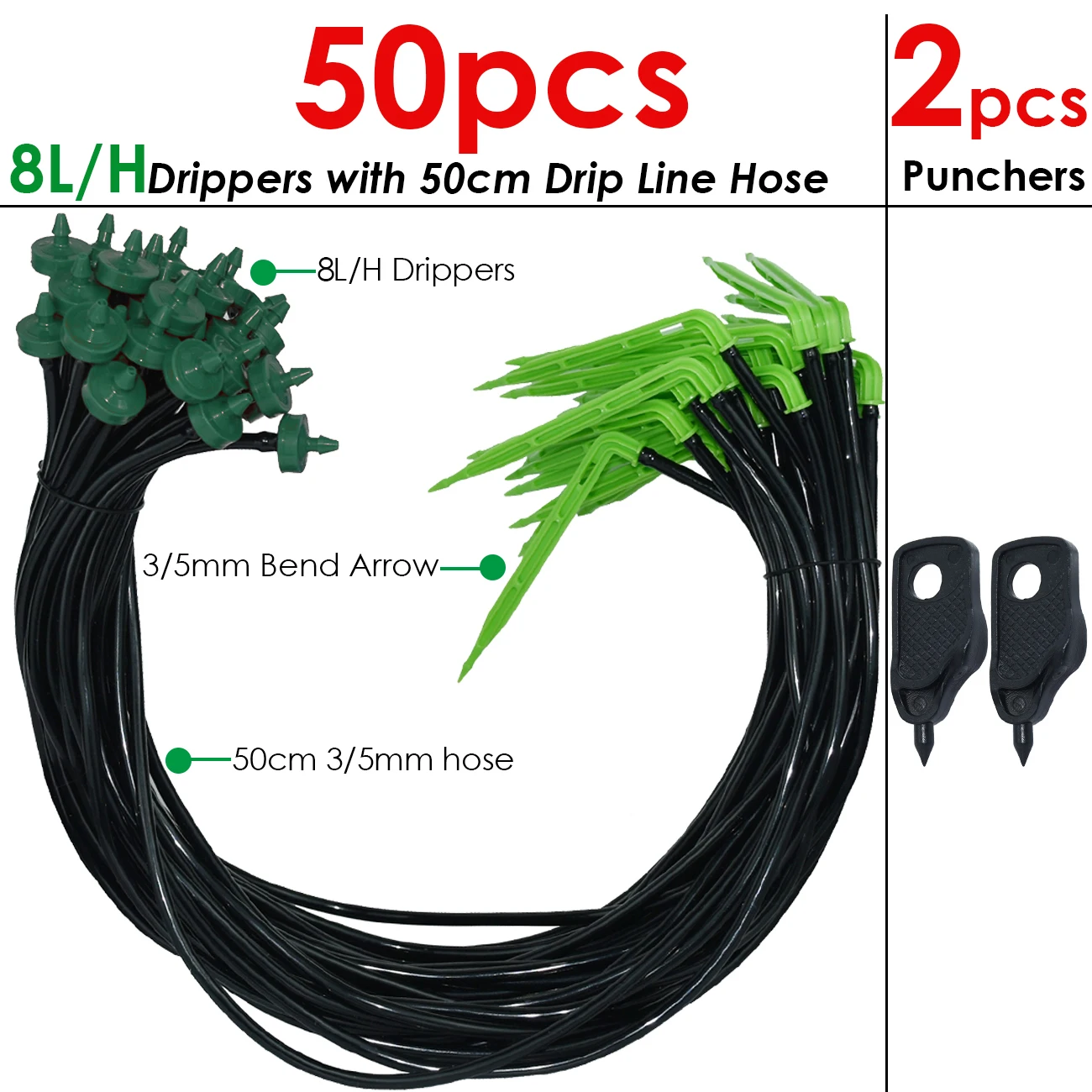 KESLA Комплект капельного орошения 50 шт.
KESLA Комплект капельного орошения 50 шт.