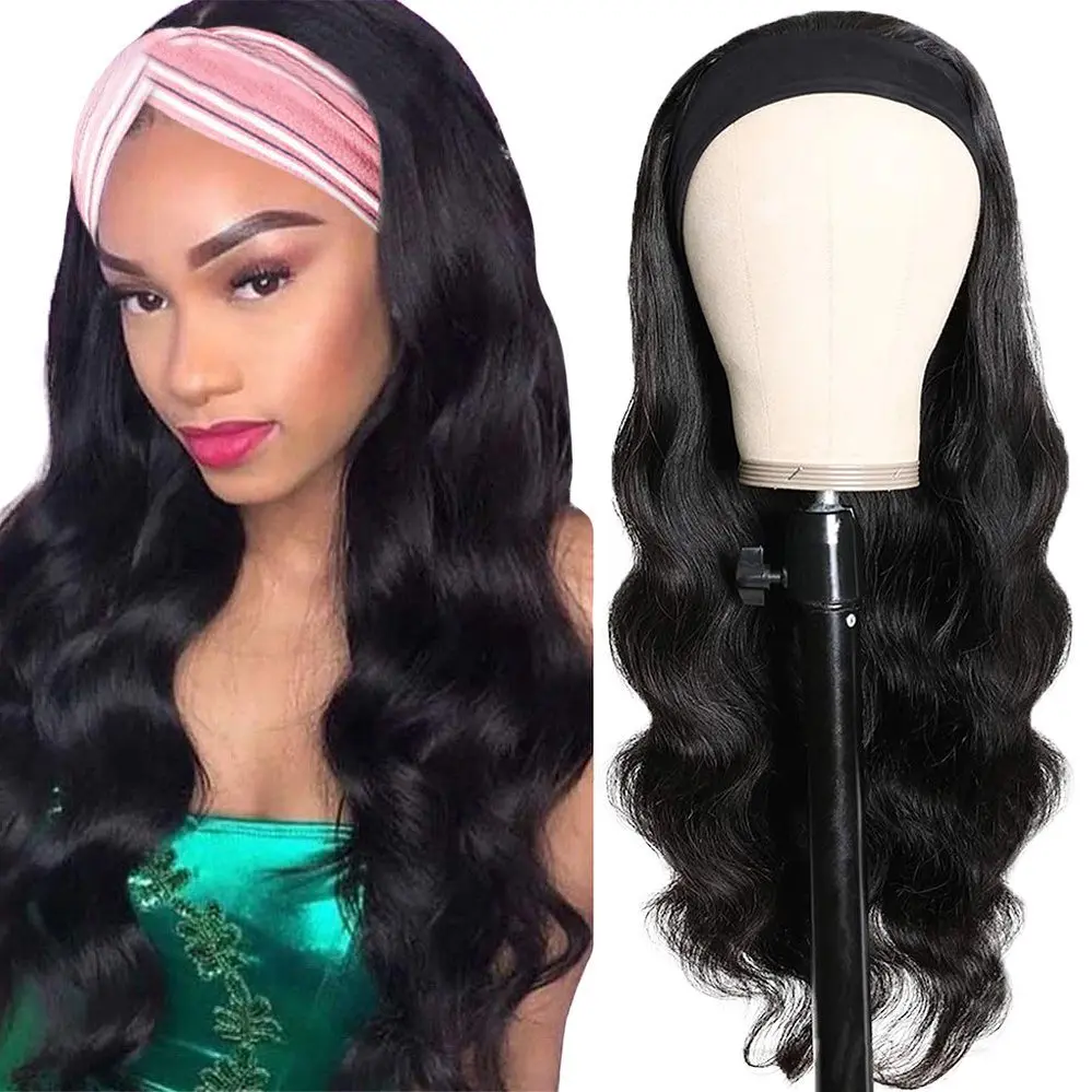 BLG Headband Wigs For Black Women Brazilian Body Wave Human Hair Wigs With Headband Glueless Remy Scarf Head band Wig Human Hair
BLG Headband Wigs For Black Women Brazilian Body Wave Human Hair Wigs With Headband Glueless Remy Scarf Head band Wig Human Hair