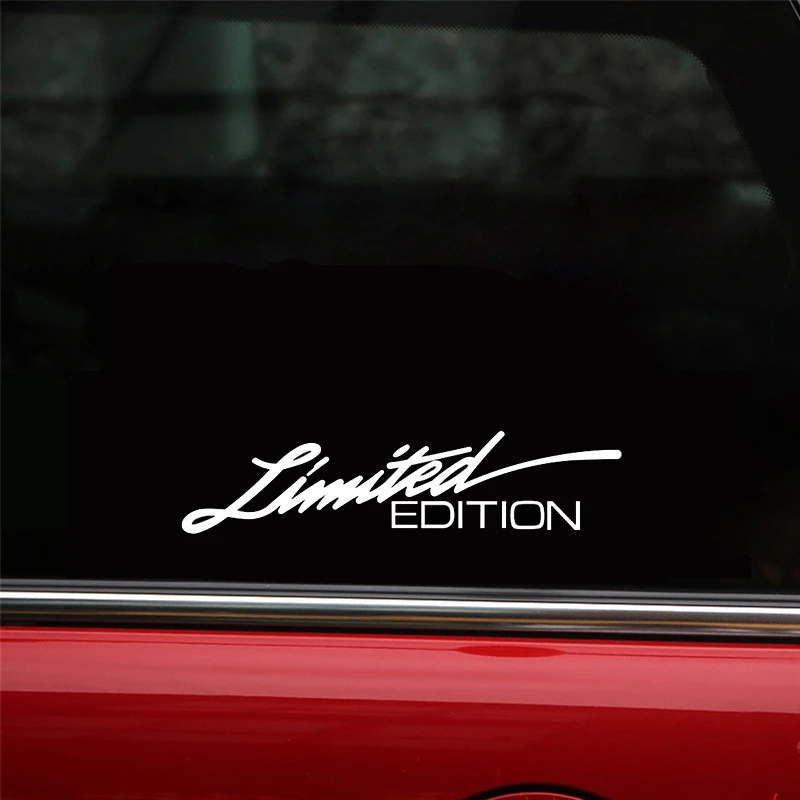Personalized Car Sticker Limited Edition Waterproof and Sun Resistant PVC Decal, 16cm*4cm
Personalized Car Sticker Limited Edition Waterproof and Sun Resistant PVC Decal, 16cm*4cm