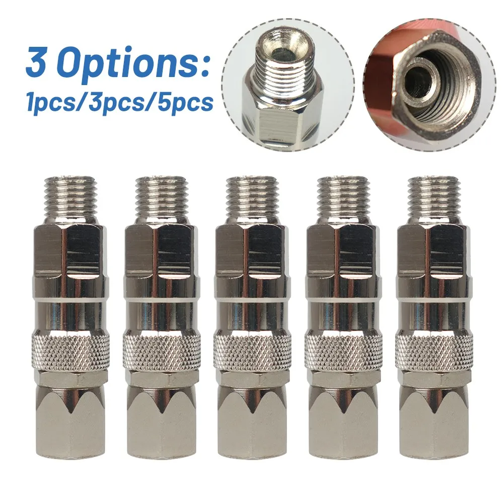 1/4 Inch Swivel Joint Adapter Swivel Joint 1/4 Inch Male To 1/4 Inch Female For Airless High Pressure Paint Sprayer Hose
1/4 Inch Swivel Joint Adapter Swivel Joint 1/4 Inch Male To 1/4 Inch Female For Airless High Pressure Paint Sprayer Hose