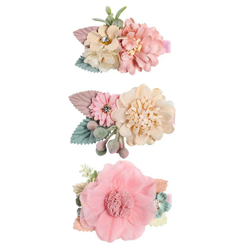 Three Sets Of Pink Simulation Head Flower Hair Accessories Princess All-match Fresh Natural Cute Hairpin Toddler Hair Accessorie
Three Sets Of Pink Simulation Head Flower Hair Accessories Princess All-match Fresh Natural Cute Hairpin Toddler Hair Accessorie