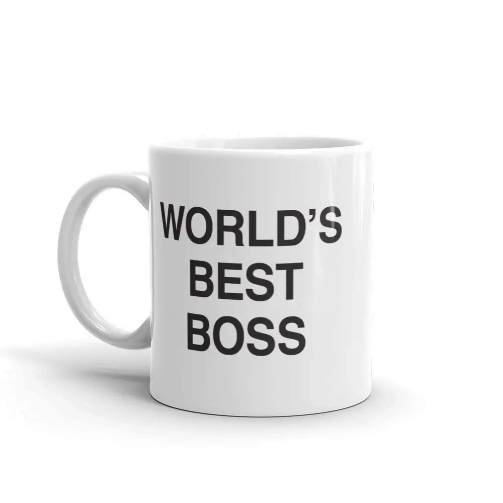 Кофейная кружка с Dunder Mifflin Unop офис Лучший в мире босс 11 унций подарки идеи для