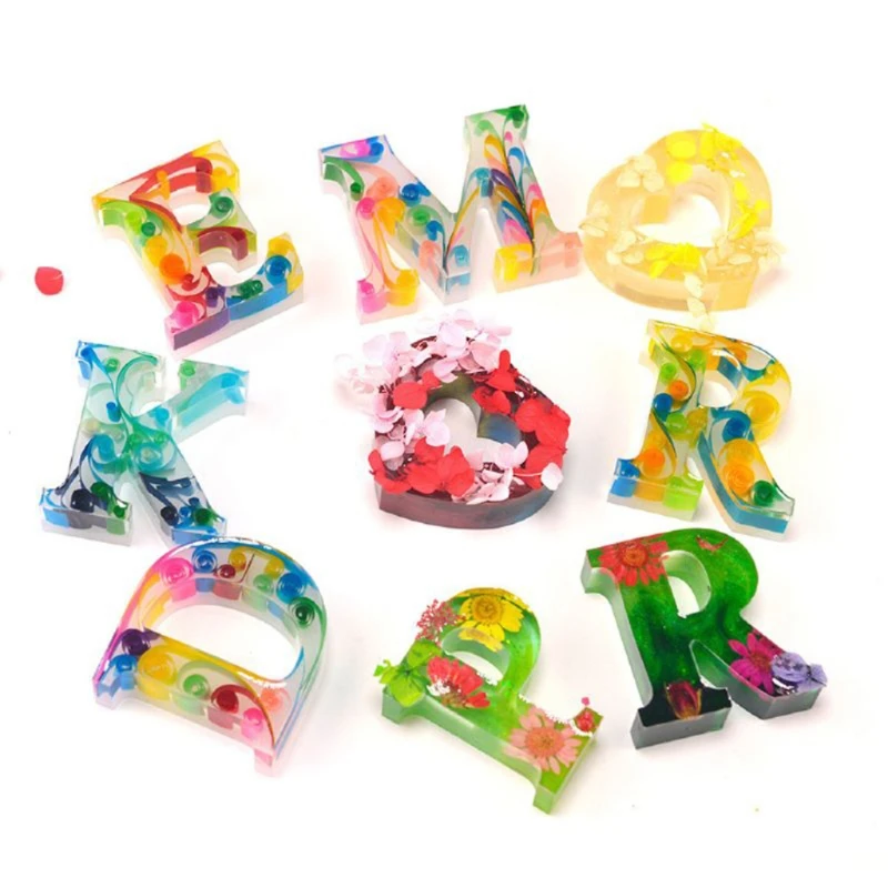 26 Capital English Letter Resin Mold Alphabet Keychain Pendant Resin Mold Kit
26 Capital English Letter Resin Mold Alphabet Keychain Pendant Resin Mold Kit