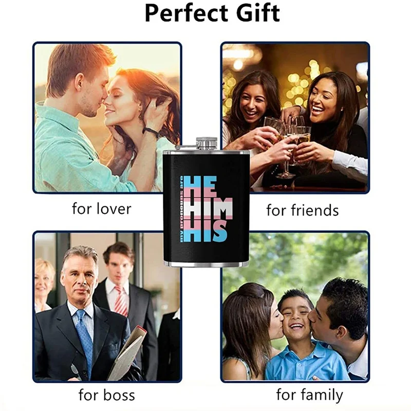 Hip Flask Stainless Steel Pocket Flask Leakproof Wine Bottle 8oz Men's Women's Travel Camping Fishing Drink Bar Travel
Hip Flask Stainless Steel Pocket Flask Leakproof Wine Bottle 8oz Men's Women's Travel Camping Fishing Drink Bar Travel