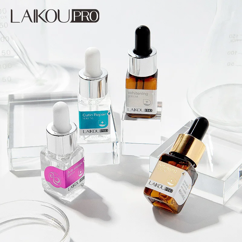 4pcs LAIKOU Face Serum Anti Aging Whitening Anti Allergic Soothe Redness Repair Moisturizer Shrink Pores Oil Control Skin Care
4pcs LAIKOU Face Serum Anti Aging Whitening Anti Allergic Soothe Redness Repair Moisturizer Shrink Pores Oil Control Skin Care