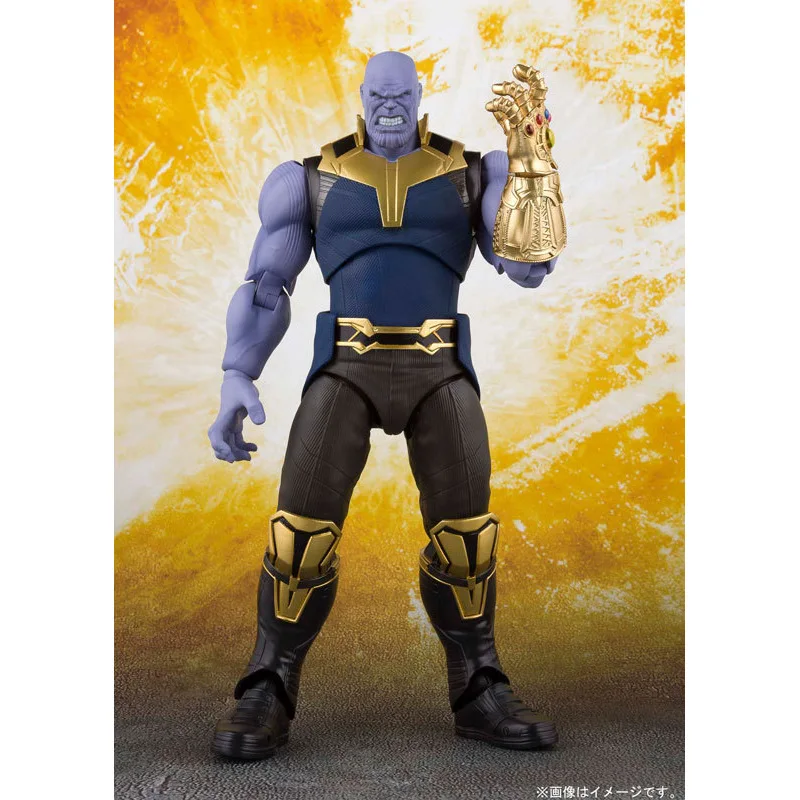 MARVEL The Avengers Thanos Changeable face PVC Action Figure Toys Dolls Gifts for Children 16cm
MARVEL The Avengers Thanos Changeable face PVC Action Figure Toys Dolls Gifts for Children 16cm