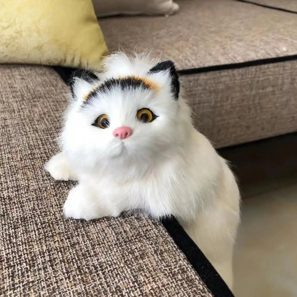 Cute Plush Simulation Cat Ornaments Figurine Home Desk TV Hanging Toy Home Decor
Cute Plush Simulation Cat Ornaments Figurine Home Desk TV Hanging Toy Home Decor