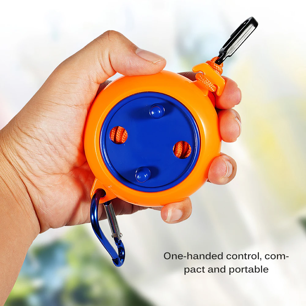 8m Non-Perforated Clothesline Retractable Portable Travel Drying Rack Outdoor Camping Windproof Portable Hanging Rack Clothing
8m Non-Perforated Clothesline Retractable Portable Travel Drying Rack Outdoor Camping Windproof Portable Hanging Rack Clothing