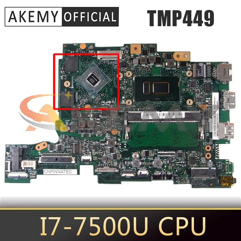 Для ACER Aspire TMP449 i7-7500U материнская плата для ноутбука PA4DB SR2ZV N16S-GTR-S-A2 DDR4 материнская плата для ноутбука
Для ACER Aspire TMP449 i7-7500U материнская плата для ноутбука PA4DB SR2ZV N16S-GTR-S-A2 DDR4 материнская плата для ноутбука
