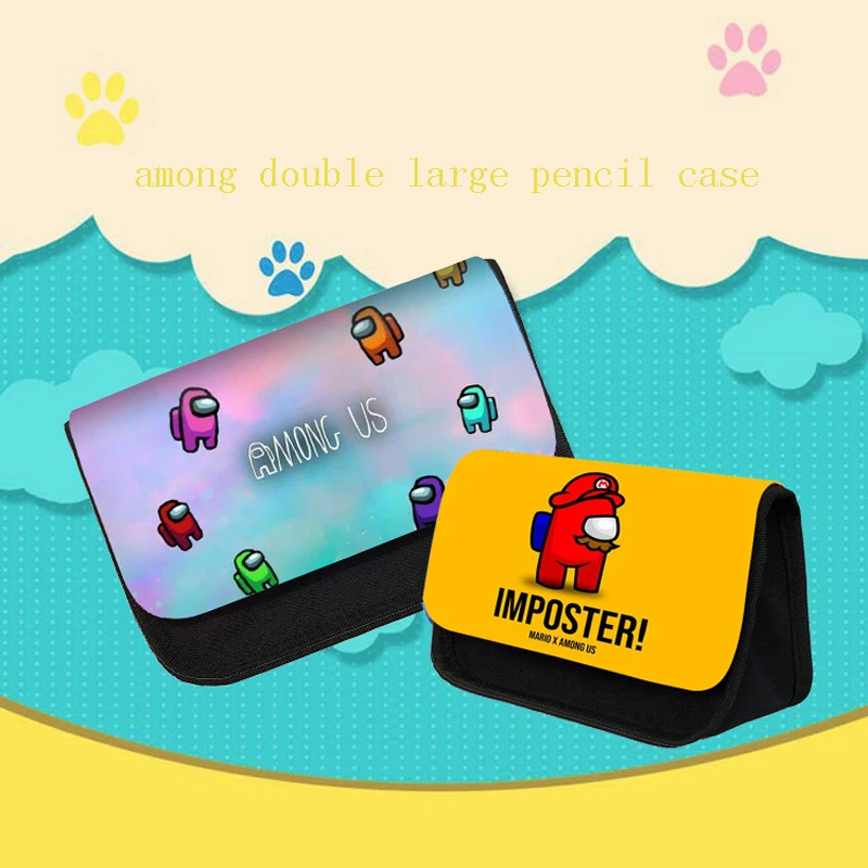 Among Us Large Capacity Pencil Case Kawaii Stationery Cosmetic Bag Storage Bag Cute Pencil Cases Student Children's Supplies
Among Us Large Capacity Pencil Case Kawaii Stationery Cosmetic Bag Storage Bag Cute Pencil Cases Student Children's Supplies
