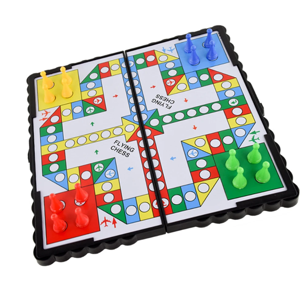 New Mini Portable Foldable Travel Magnetic Pegs Board Game Classic Kids Plastic Flying Chess Crawling Mat Flight Game
New Mini Portable Foldable Travel Magnetic Pegs Board Game Classic Kids Plastic Flying Chess Crawling Mat Flight Game