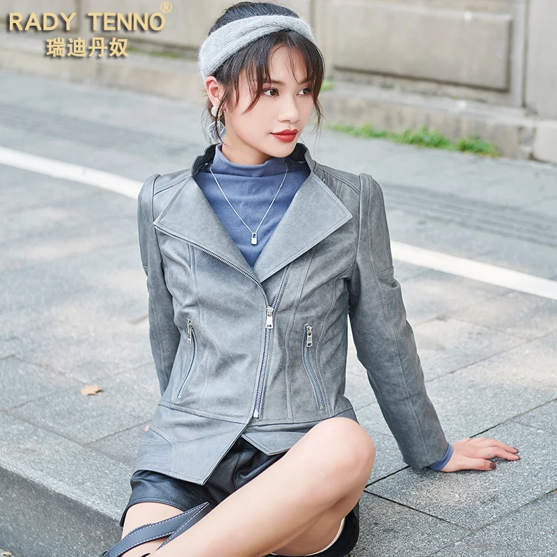 JCHB 2021 jacket for Women leather new stand collar sheepskin short leather jacket leather jacket
JCHB 2021 jacket for Women leather new stand collar sheepskin short leather jacket leather jacket