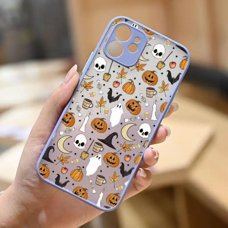 Halloween Pumpkin Lantern Phone Case Dark Blue Transparent Matte For IPhone 7 8 11 12 S Mini Pro X XS XR MAX Plus Cover Shell
Halloween Pumpkin Lantern Phone Case Dark Blue Transparent Matte For IPhone 7 8 11 12 S Mini Pro X XS XR MAX Plus Cover Shell