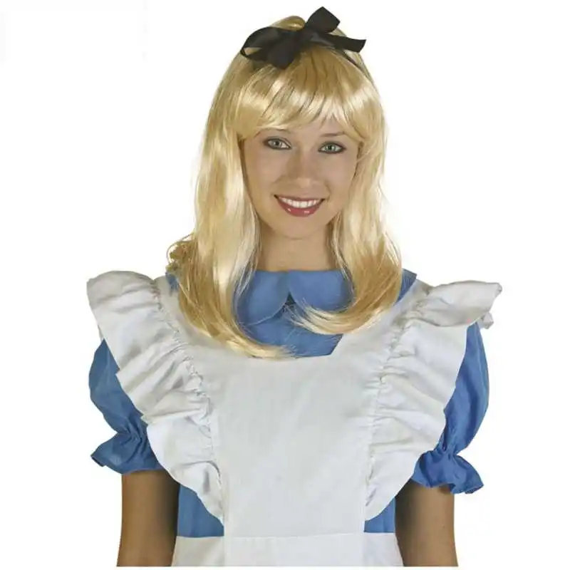 Alice in Wonderland Alice Yellow Golden Cosplay Wig Straight Long Synthetic Hair Costume Party Halloween Party Wigs + Wig Cap
Alice in Wonderland Alice Yellow Golden Cosplay Wig Straight Long Synthetic Hair Costume Party Halloween Party Wigs + Wig Cap