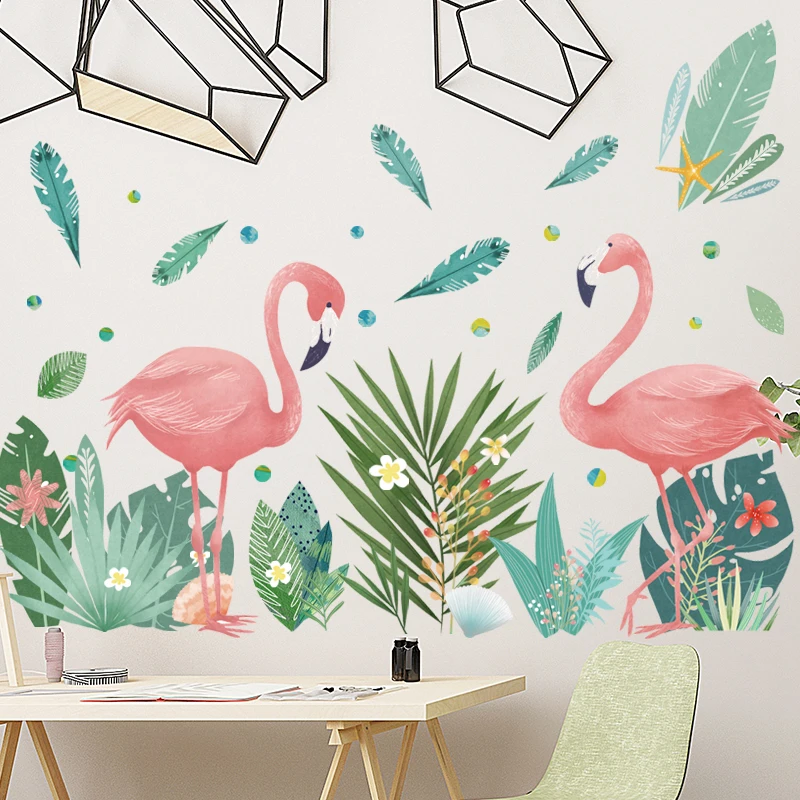 Flamingo Girl Room Decoration Wall Sticker Picture for Living Room Bedroom Adhesive Poster Wallpaper
Flamingo Girl Room Decoration Wall Sticker Picture for Living Room Bedroom Adhesive Poster Wallpaper