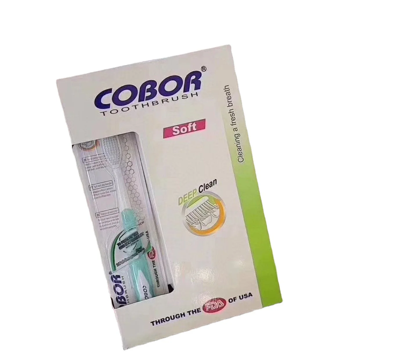 American Toothbrush Cobor COBOR Toothbrush Dorco Fine Soft Hair Second Generation Adult Toothbrush A Box of 12 Pcs
American Toothbrush Cobor COBOR Toothbrush Dorco Fine Soft Hair Second Generation Adult Toothbrush A Box of 12 Pcs