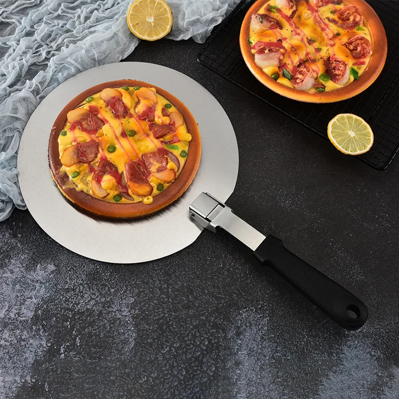 10/12 Inch Metal Pizza Shovel Long handle Foldable Peel Paddle Pastry Cake Baking Accessories
10/12 Inch Metal Pizza Shovel Long handle Foldable Peel Paddle Pastry Cake Baking Accessories