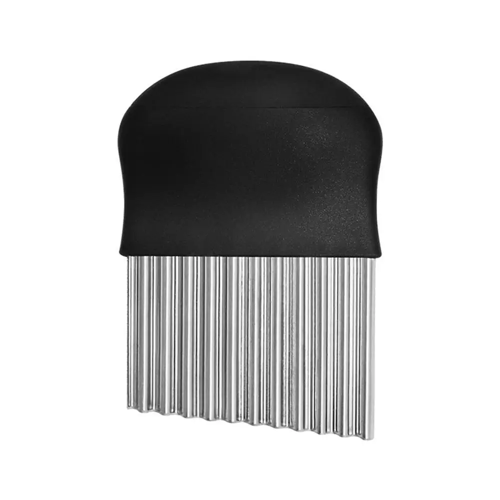 Wavy French Fries Cutter Steel Potato Slicer Kitchen Veggie Vegetable Slicer Chopper Durable Cutter Gadgets D7V0
Wavy French Fries Cutter Steel Potato Slicer Kitchen Veggie Vegetable Slicer Chopper Durable Cutter Gadgets D7V0